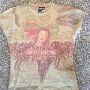 Ladies Harley Davidson t shirt